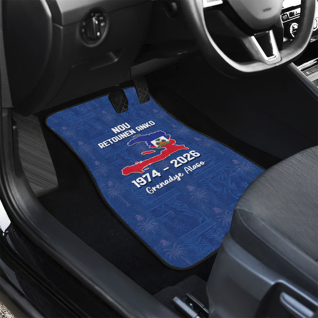 Haiti Football Car Mats Nou Retounen Anko 1974-2026
