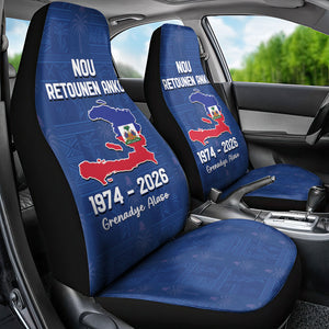 Haiti Football Car Seat Cover Nou Retounen Anko 1974-2026