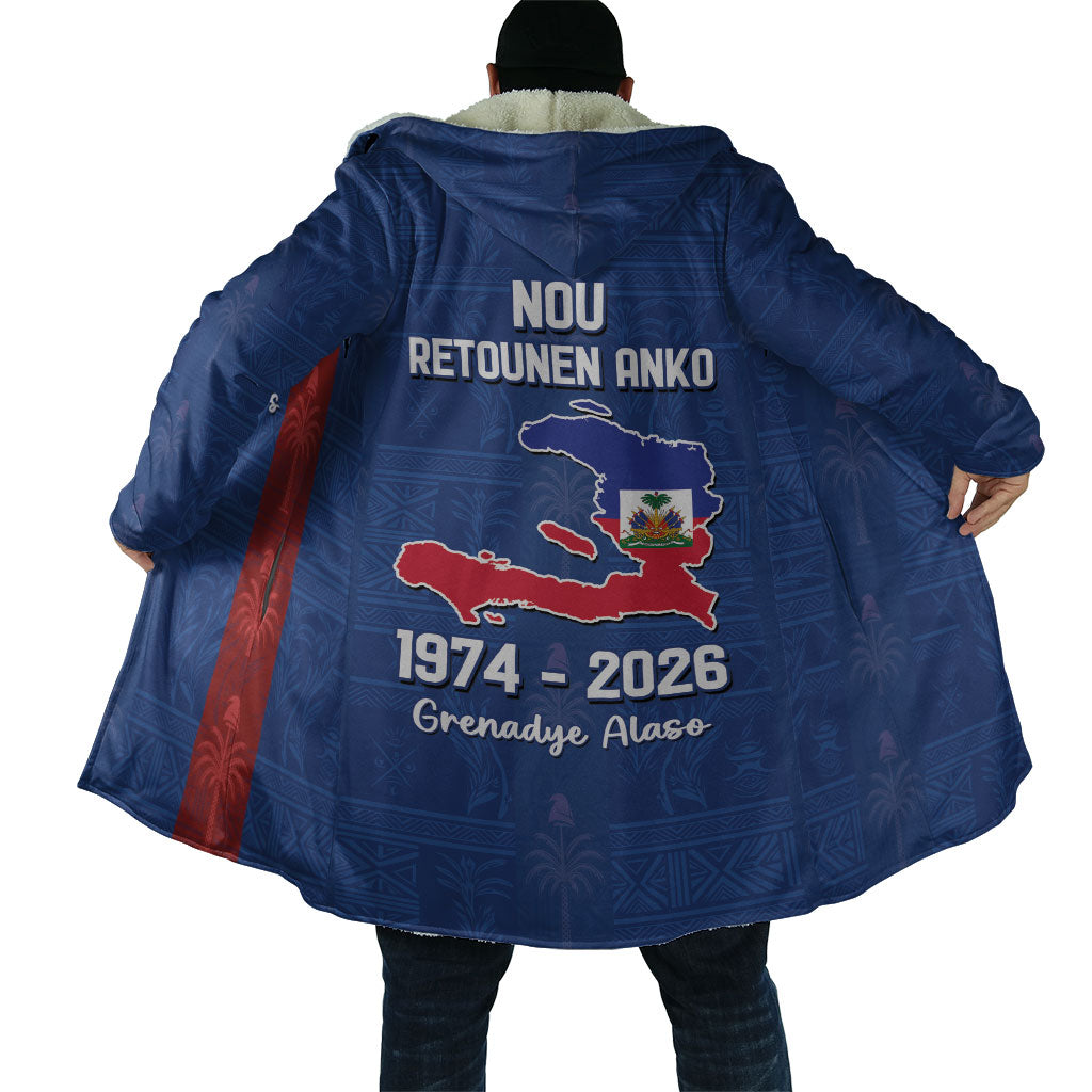Haiti Football Cloak Nou Retounen Anko 1974-2026