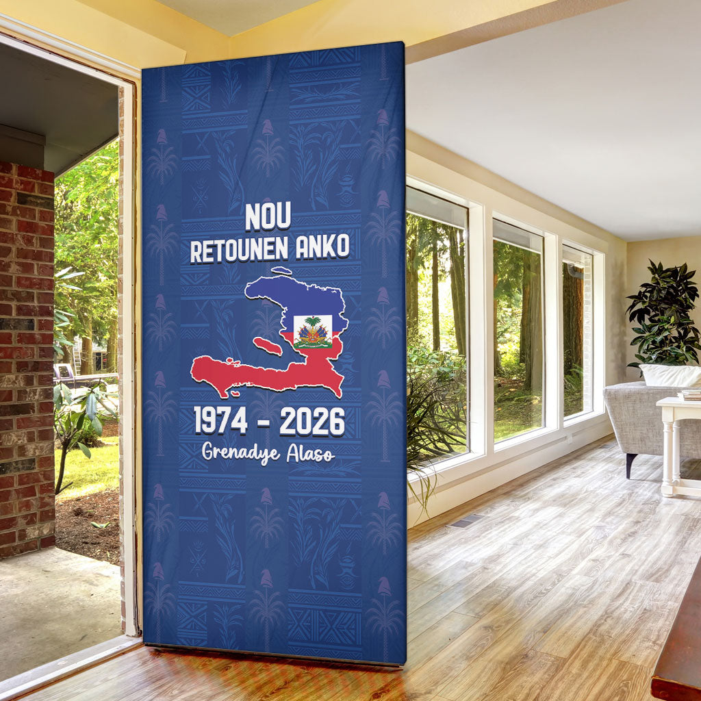 Haiti Football Door Cover Nou Retounen Anko 1974-2026