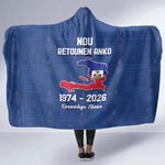 Haiti Football Hooded Blanket Nou Retounen Anko 1974-2026