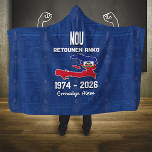Haiti Football Hooded Blanket Nou Retounen Anko 1974-2026