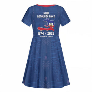 Haiti Football Kid Short Sleeve Dress Nou Retounen Anko 1974-2026
