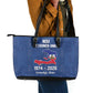 Haiti Football Leather Tote Bag Nou Retounen Anko 1974-2026
