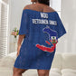 Haiti Football Off Shoulder Short Dress Nou Retounen Anko 1974-2026
