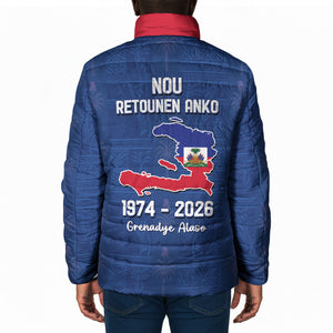 Haiti Football Padded Jacket Nou Retounen Anko 1974-2026