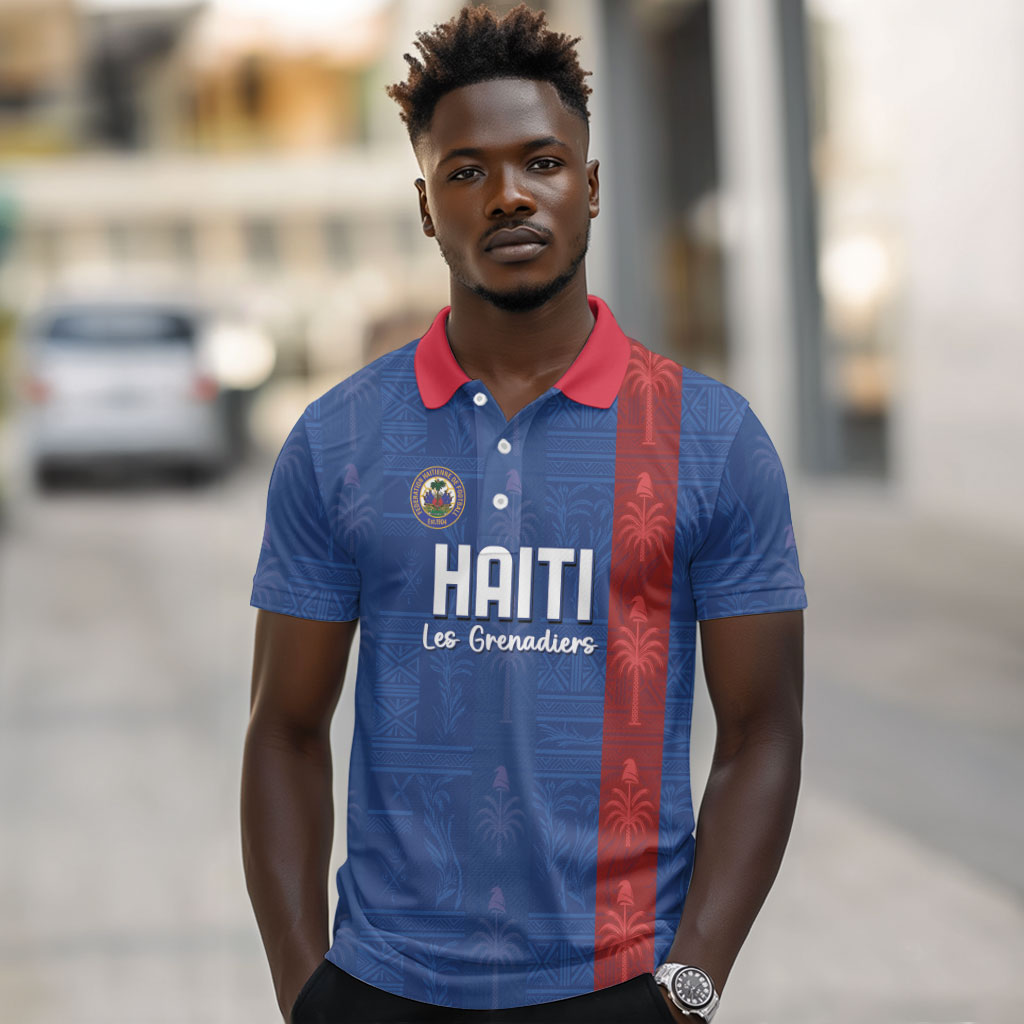 Haiti Football Polo Shirt Nou Retounen Anko 1974-2026