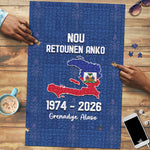 Haiti Football Puzzle Nou Retounen Anko 1974-2026