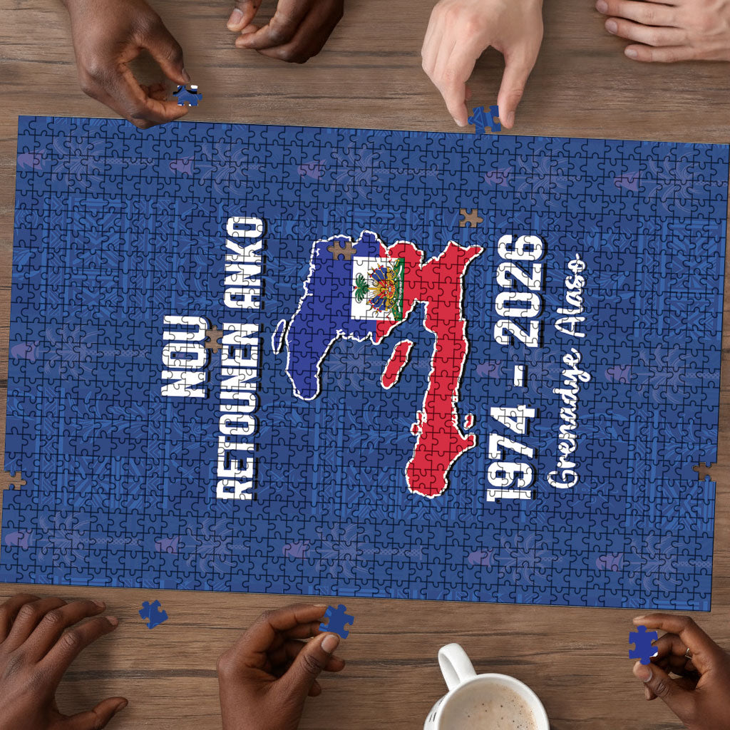 Haiti Football Puzzle Nou Retounen Anko 1974-2026