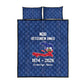 Haiti Football Quilt Bed Set Nou Retounen Anko 1974-2026