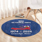 Haiti Football Round Carpet Nou Retounen Anko 1974-2026
