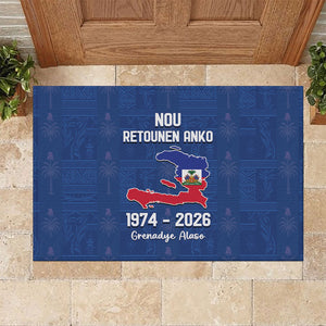Haiti Football Rubber Doormat Nou Retounen Anko 1974-2026