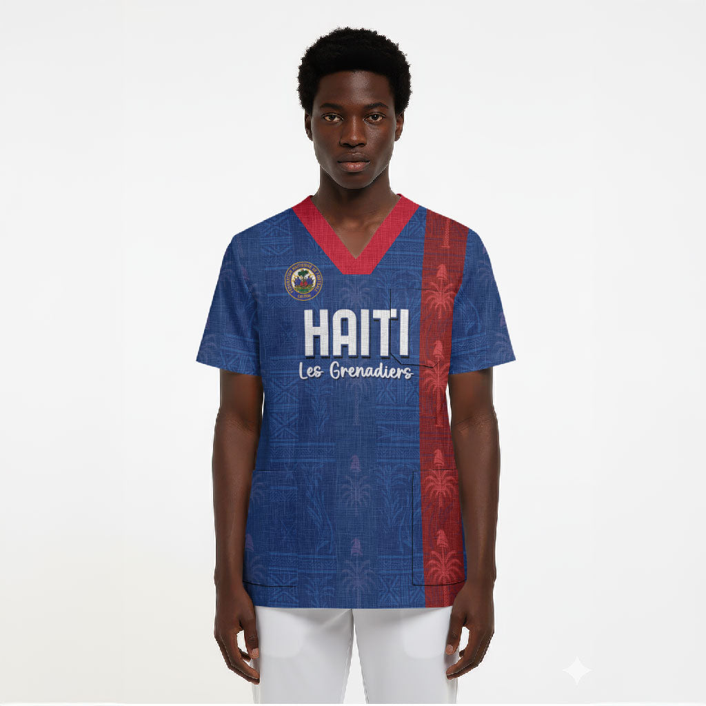 Haiti Football Scrub Top Nou Retounen Anko 1974-2026