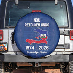 Haiti Football Spare Tire Cover Nou Retounen Anko 1974-2026