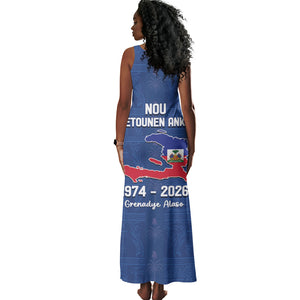 Haiti Football Tank Maxi Dress Nou Retounen Anko 1974-2026