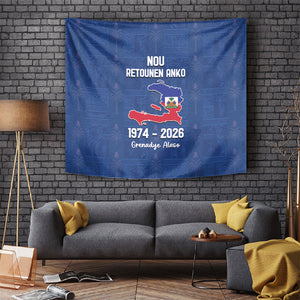 Haiti Football Tapestry Nou Retounen Anko 1974-2026