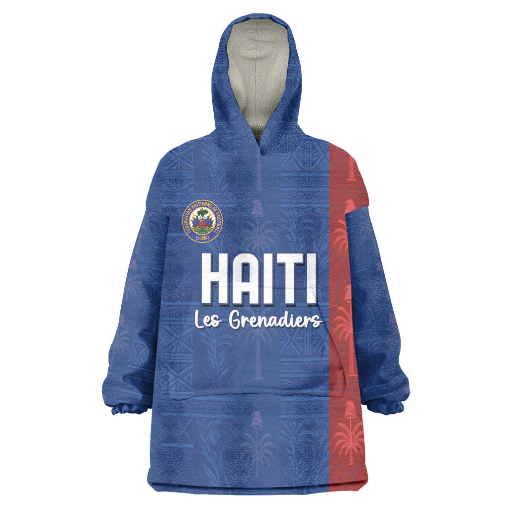 Haiti Football Wearable Blanket Hoodie Nou Retounen Anko 1974-2026