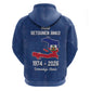 Haiti Football Zip Hoodie Nou Retounen Anko 1974-2026
