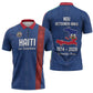 Haiti Football Zipper Polo Shirt Nou Retounen Anko 1974-2026
