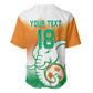 Custom Ivory Coast Football Baseball Jersey Proud Elephant Fan Edition