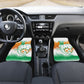 Custom Ivory Coast Football Car Mats Proud Elephant Fan Edition