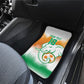 Custom Ivory Coast Football Car Mats Proud Elephant Fan Edition