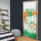 Custom Ivory Coast Football Door Cover Proud Elephant Fan Edition