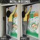 Custom Ivory Coast Football Door Cover Proud Elephant Fan Edition