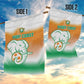 Ivory Coast Football Garden Flag Proud Elephant Fan Edition