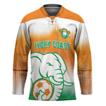 Custom Ivory Coast Football Hockey Jersey Proud Elephant Fan Edition