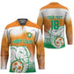 Custom Ivory Coast Football Hockey Jersey Proud Elephant Fan Edition