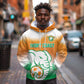 Custom Ivory Coast Football Hoodie Proud Elephant Fan Edition
