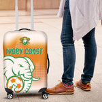 Ivory Coast Football Luggage Cover Proud Elephant Fan Edition