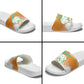 Ivory Coast Football Slide Sandals Proud Elephant Fan Edition