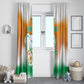 Ivory Coast Football Window Curtain Proud Elephant Fan Edition