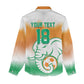 Custom Ivory Coast Football Women Casual Shirt Proud Elephant Fan Edition