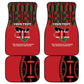 Personalized Afro Kenya Mashujaa Day Car Mats Mzee Jomo Kenyatta With Coat Of Arms
