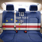 Cape Verde Football Go Champion Custom Back Car Seat Cover Sporty Style - African Pride