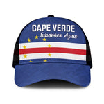 Cape Verde Football Go Champion Baseball Net Cap Sporty Style - African Pride