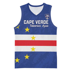 Cape Verde Football Go Champion Custom Basketball Jersey Sporty Style - African Pride