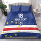 Cape Verde Football Go Champion Custom Bedding Set Sporty Style - African Pride