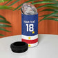 Cape Verde Football Go Champion Custom 4 in 1 Can Cooler Tumbler Sporty Style - African Pride