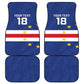 Cape Verde Football Go Champion Custom Car Mats Sporty Style - African Pride