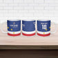 Cape Verde Football Go Champion Custom Ceramic Mug Sporty Style