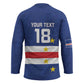 Cape Verde Football Go Champion Custom Hockey Jersey Sporty Style