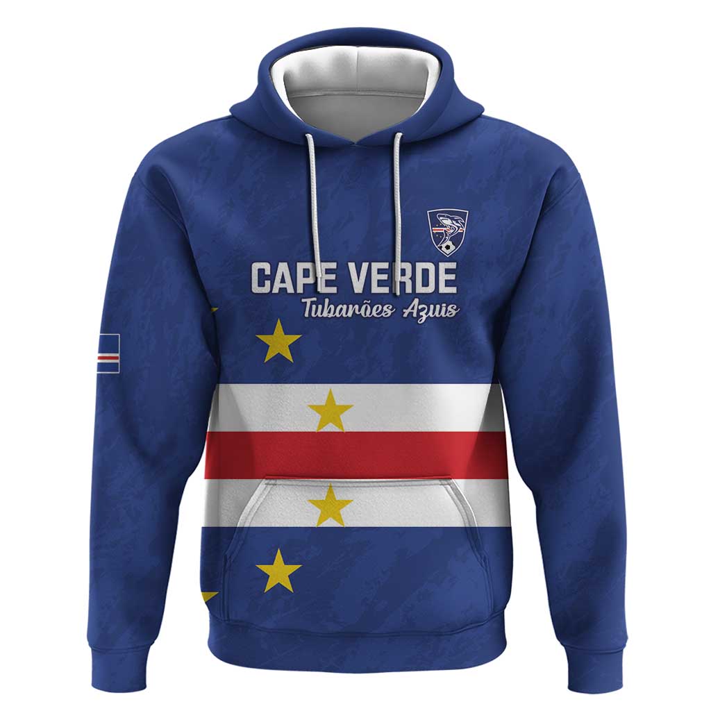 Cape Verde Football Go Champion Custom Hoodie Sporty Style - African Pride