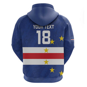 Cape Verde Football Go Champion Custom Hoodie Sporty Style - African Pride