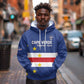 Cape Verde Football Go Champion Custom Hoodie Sporty Style - African Pride