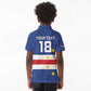 Cape Verde Football Go Champion Custom Kid Polo Shirt Sporty Style - African Pride