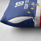 Cape Verde Football Go Champion Custom Pillow Cover Sporty Style